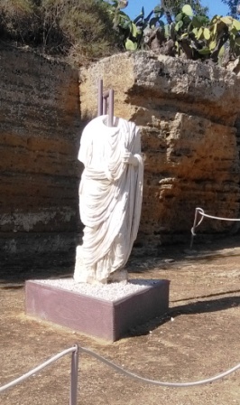 Togato romano nella Valle dei Templi