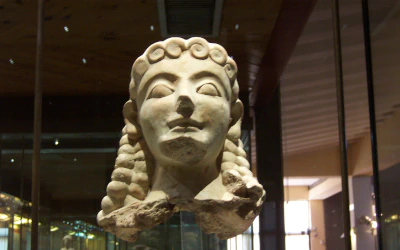 Kouros exposé au Musée Archéologique Pietro Griffo