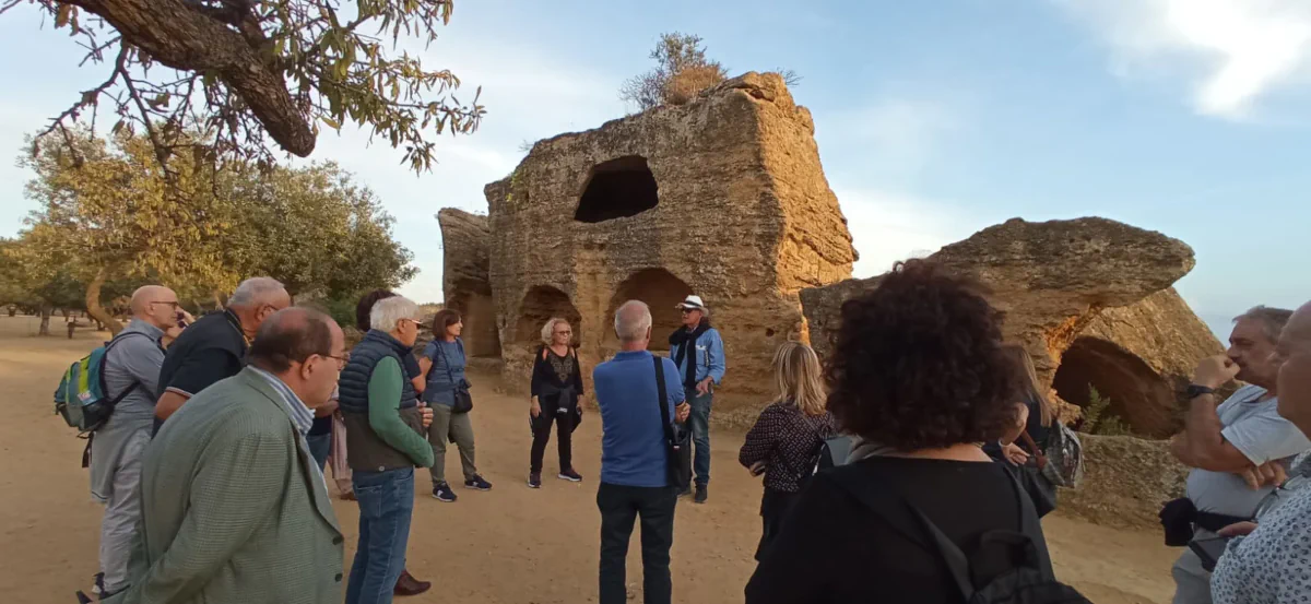 La fortification d'Akragas et les arcosolia dans la Vallée des Temples