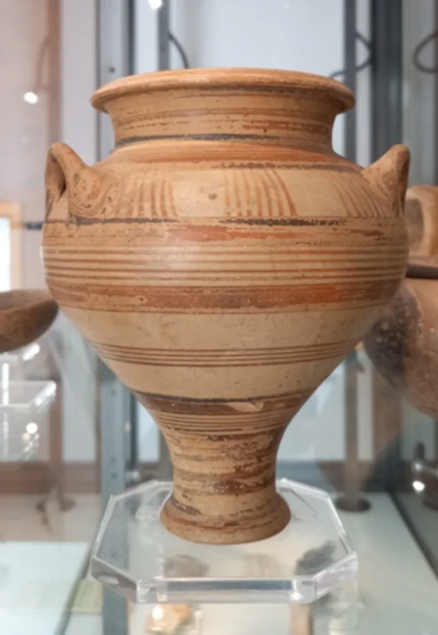 Petite amphore mycénienne au musée archéologique P. Griffo d'Agrigente