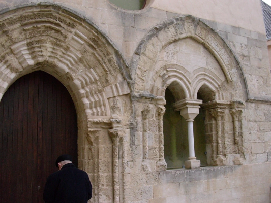 Portail chiaramontain dans le Centre Historique d'Agrigente